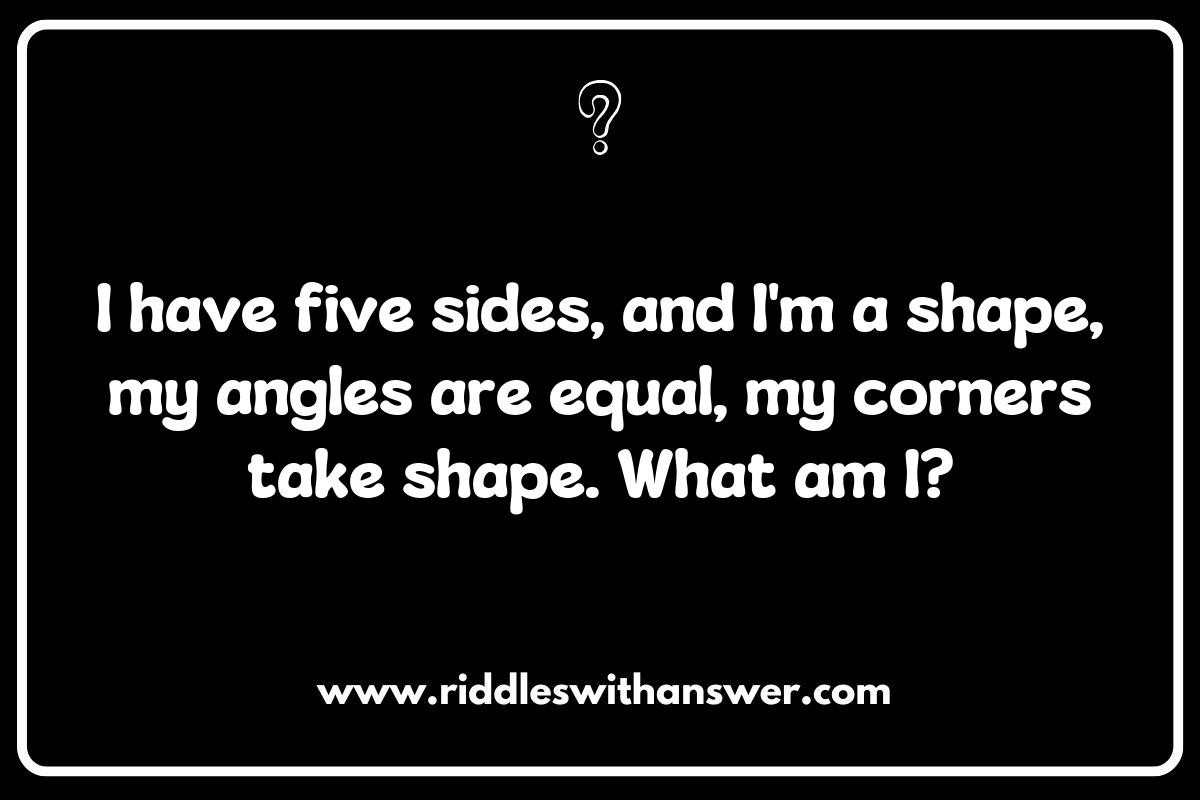Pentagon Mysteries: Riddles That Reveal the Beauty of Five-Sided Figures