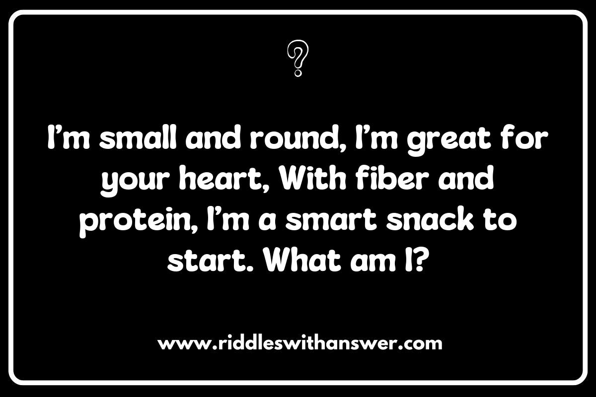Quick and Easy Healthy Snacks: Riddles for Busy Bees
