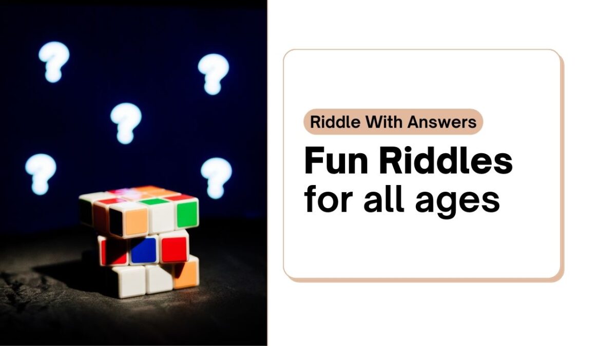 Riddles With Answers share