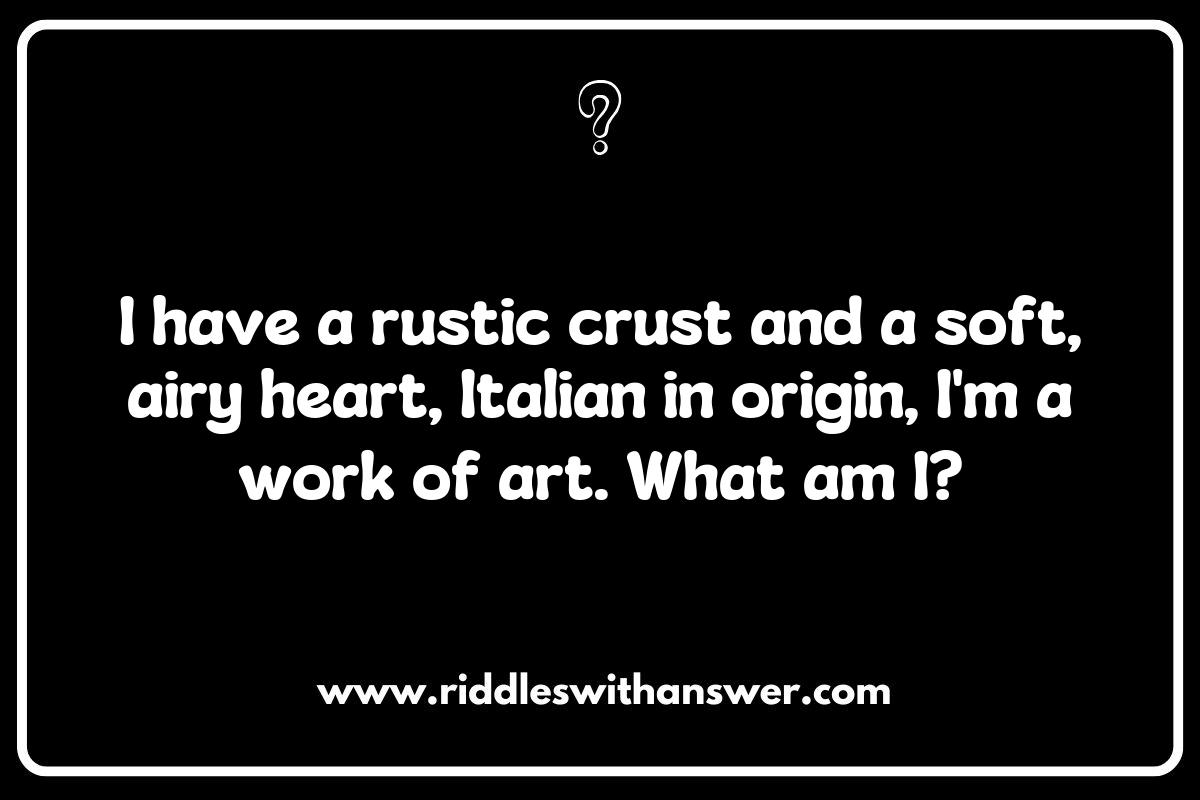 Riddles About Ciabatta: The Rustic Crust and Soft Heart