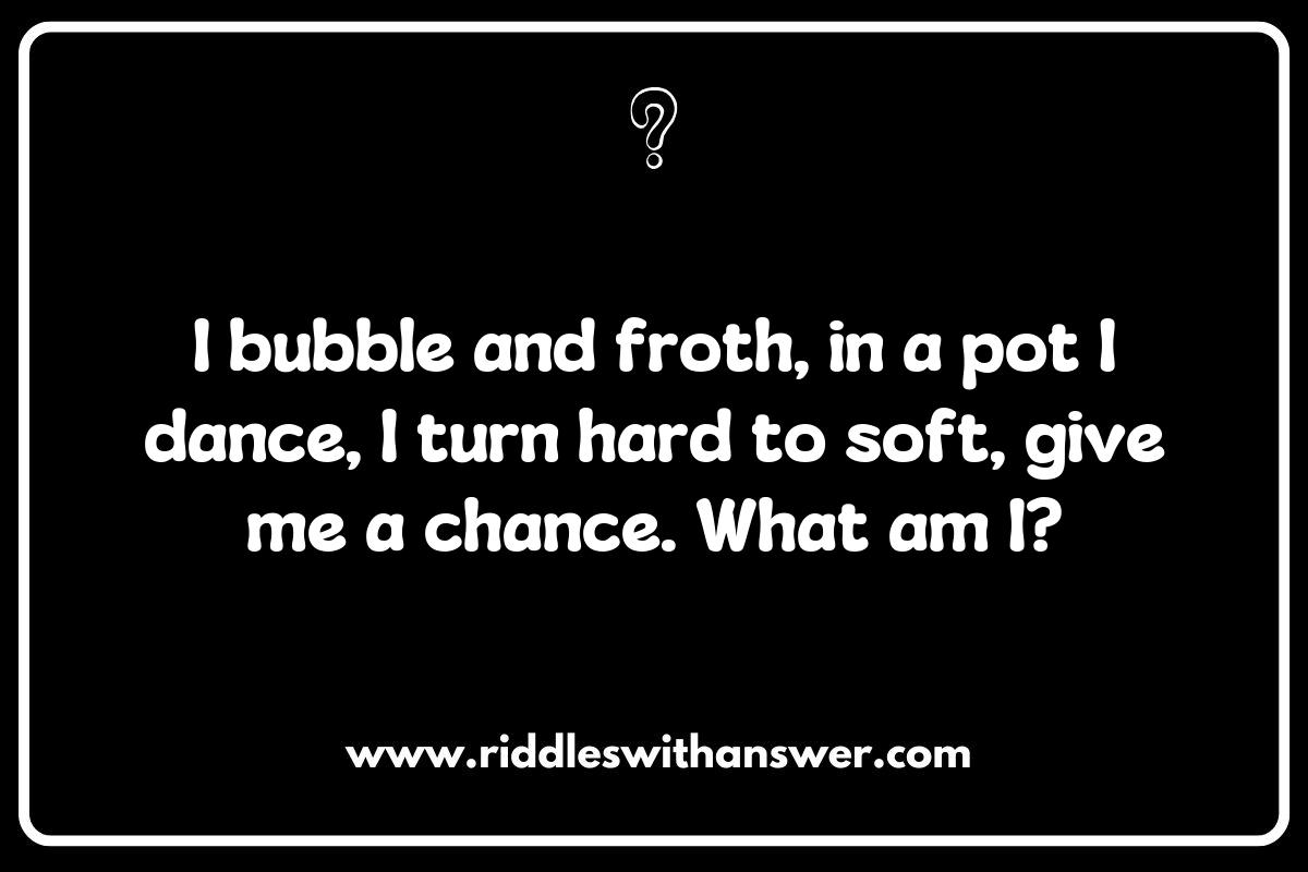 Riddles About Food Preparation Techniques: The Science of Boiling Riddles