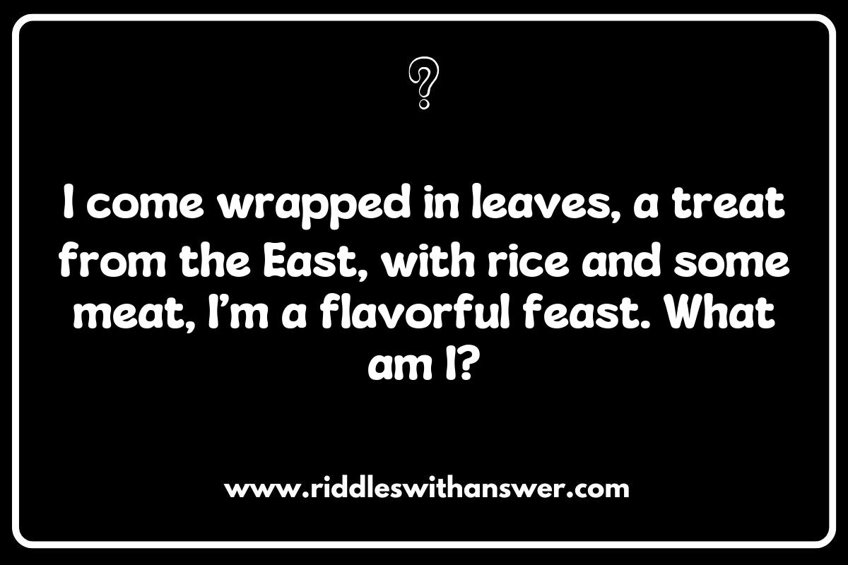 Riddles Involving Exotic Dishes: A Taste of Tradition and Innovation