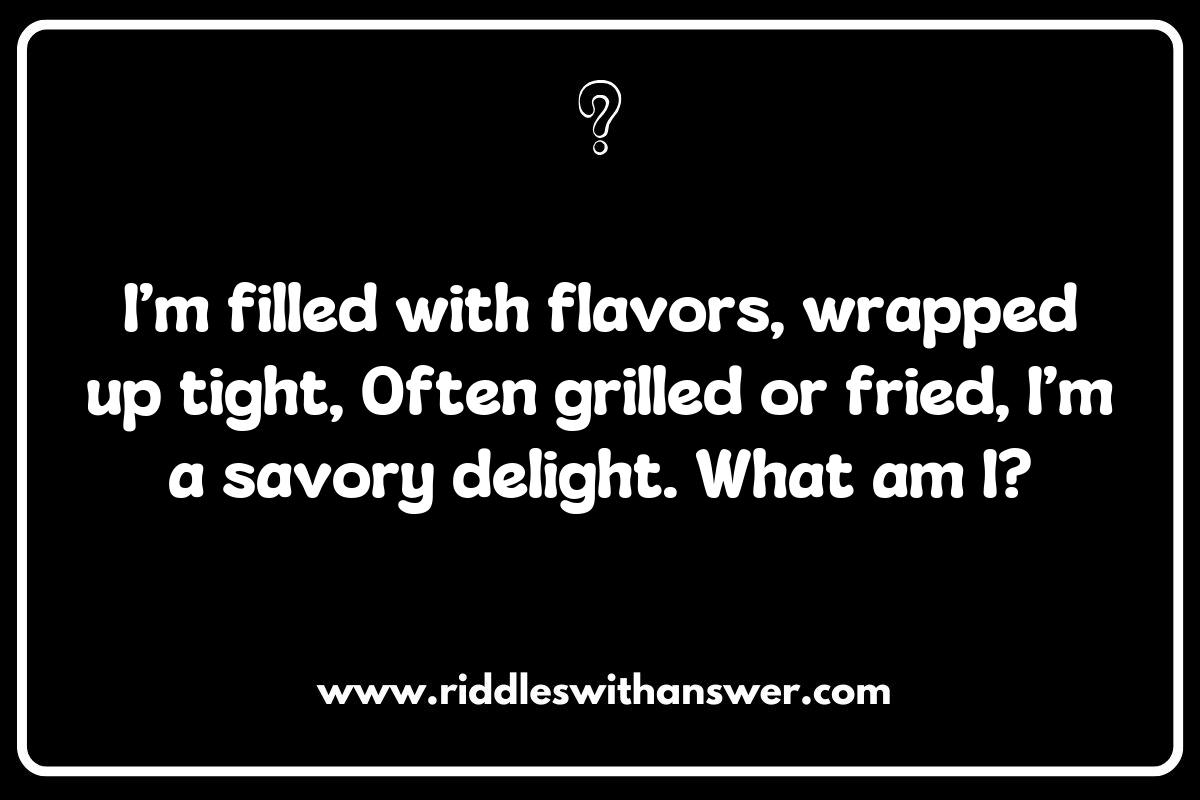 Riddles Involving International Cuisine: Iconic Street Foods and Their Stories