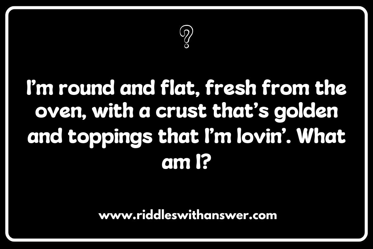 Riddles Involving Pizza and Toppings: The Cheesy Challenge