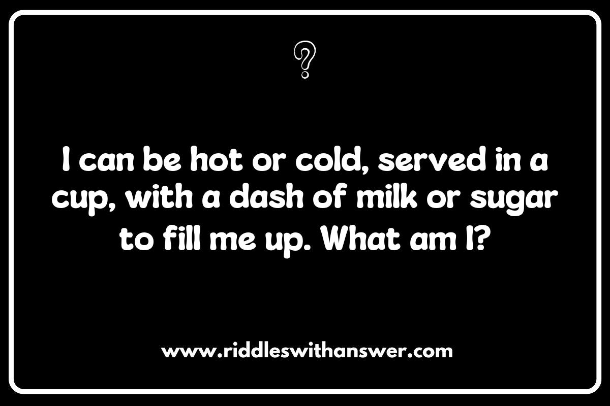 Riddles Involving Popular Beverages: A Taste of Culture