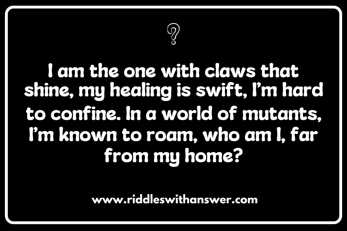 Riddles That Reveal the Secrets of Mutant Superhero Identities