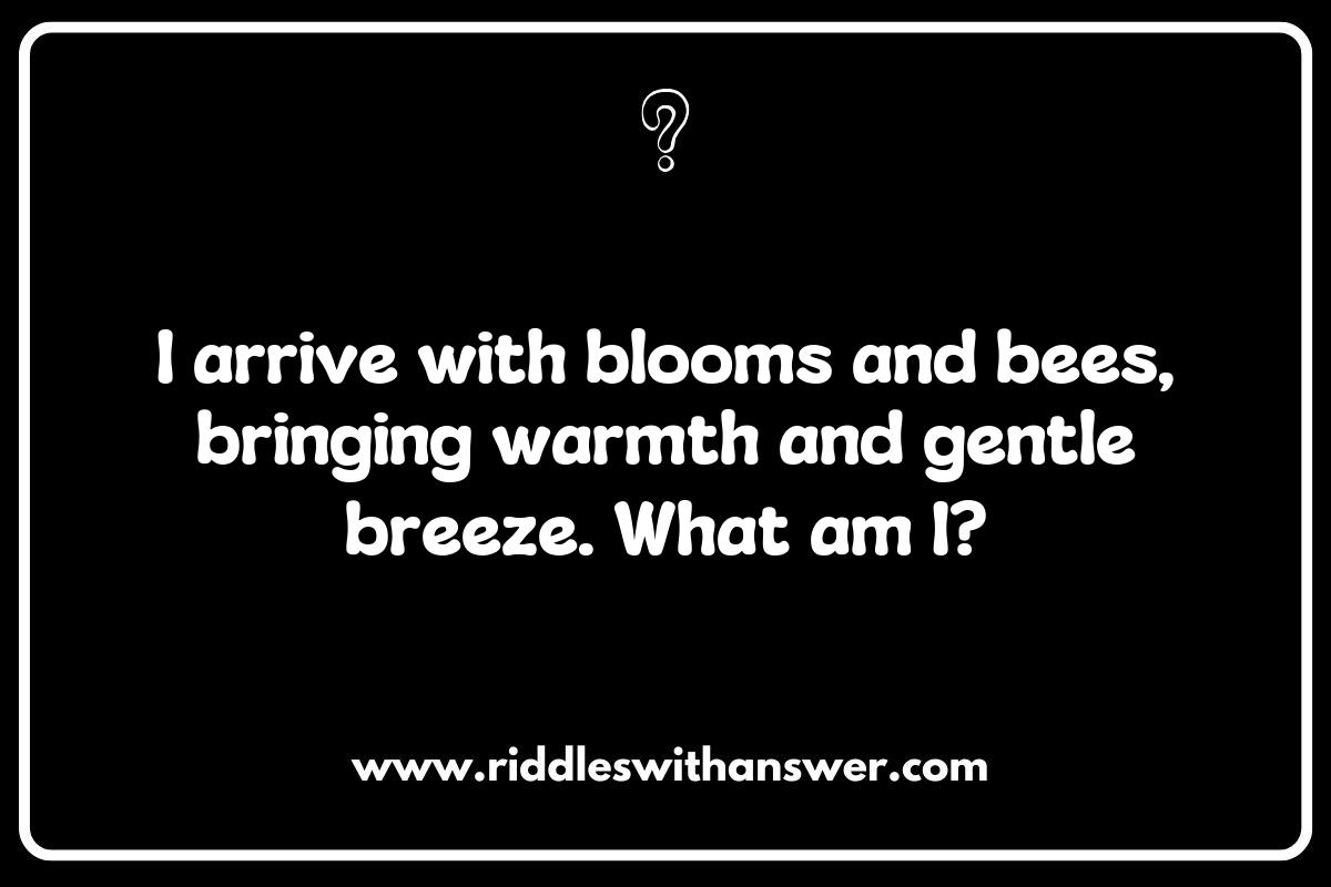 Riddles about Seasons: Unraveling Nature