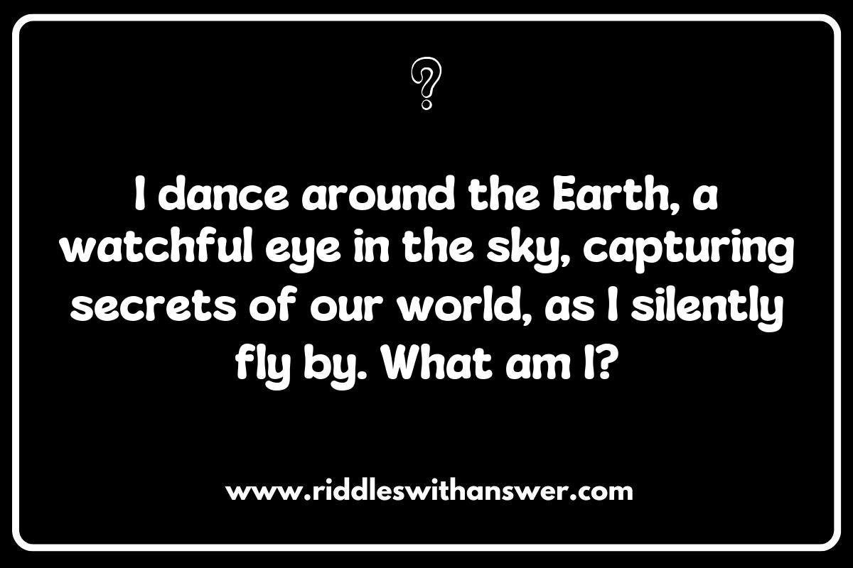 Satellite Secrets: Riddles Inspired by Astronauts