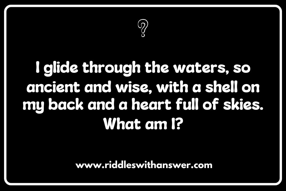 Sea Turtle Riddles Inspired by Ocean Habitats