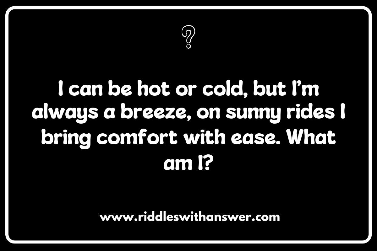 Seasonal Cycling Riddles: Celebrating Different Weather Conditions