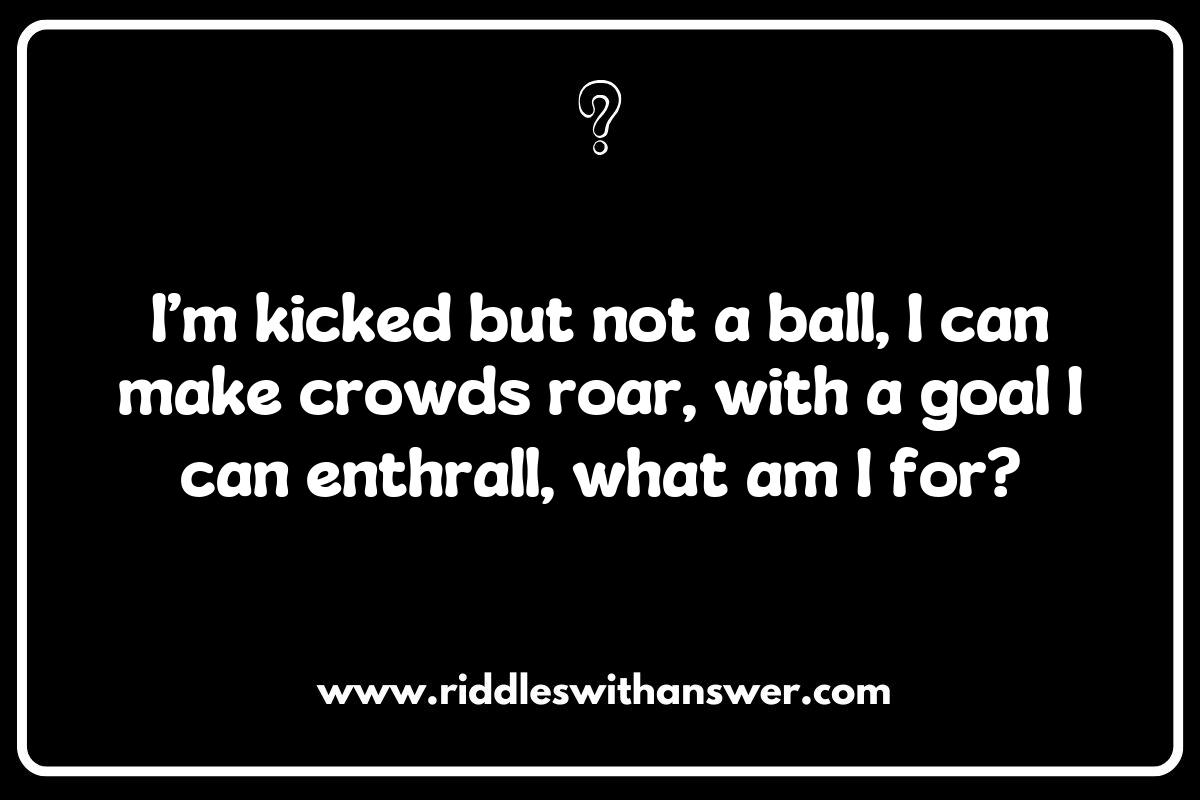 Seasonal Football Riddles: Celebrate the Game Year-Round