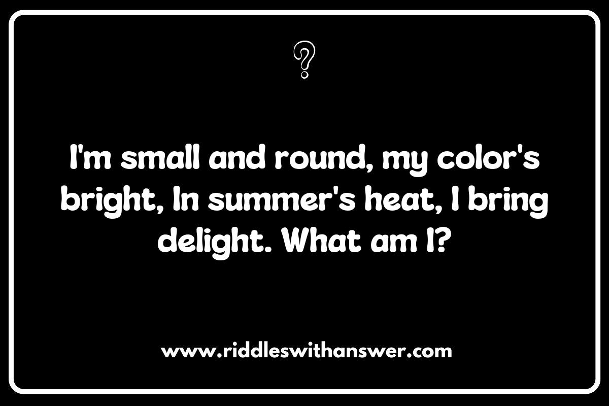 Seasonal Guess the Fruit Riddles: Fun for Every Season