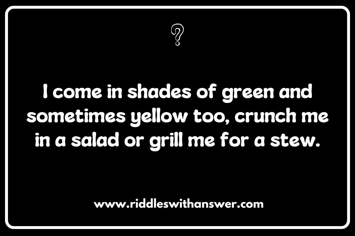 Seasonal Guess the Vegetable Riddles to Celebrate Harvest Time