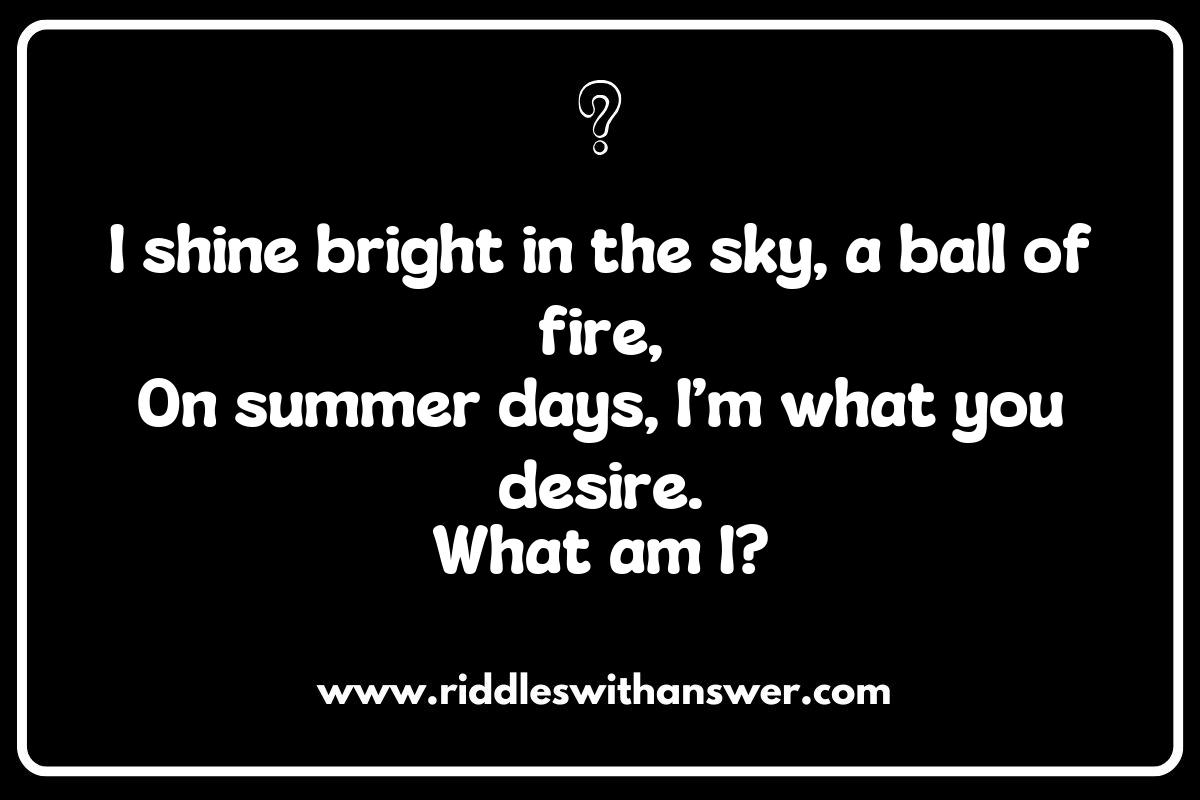 Seasonal Labor Day Riddles Inspired by Summer Fun