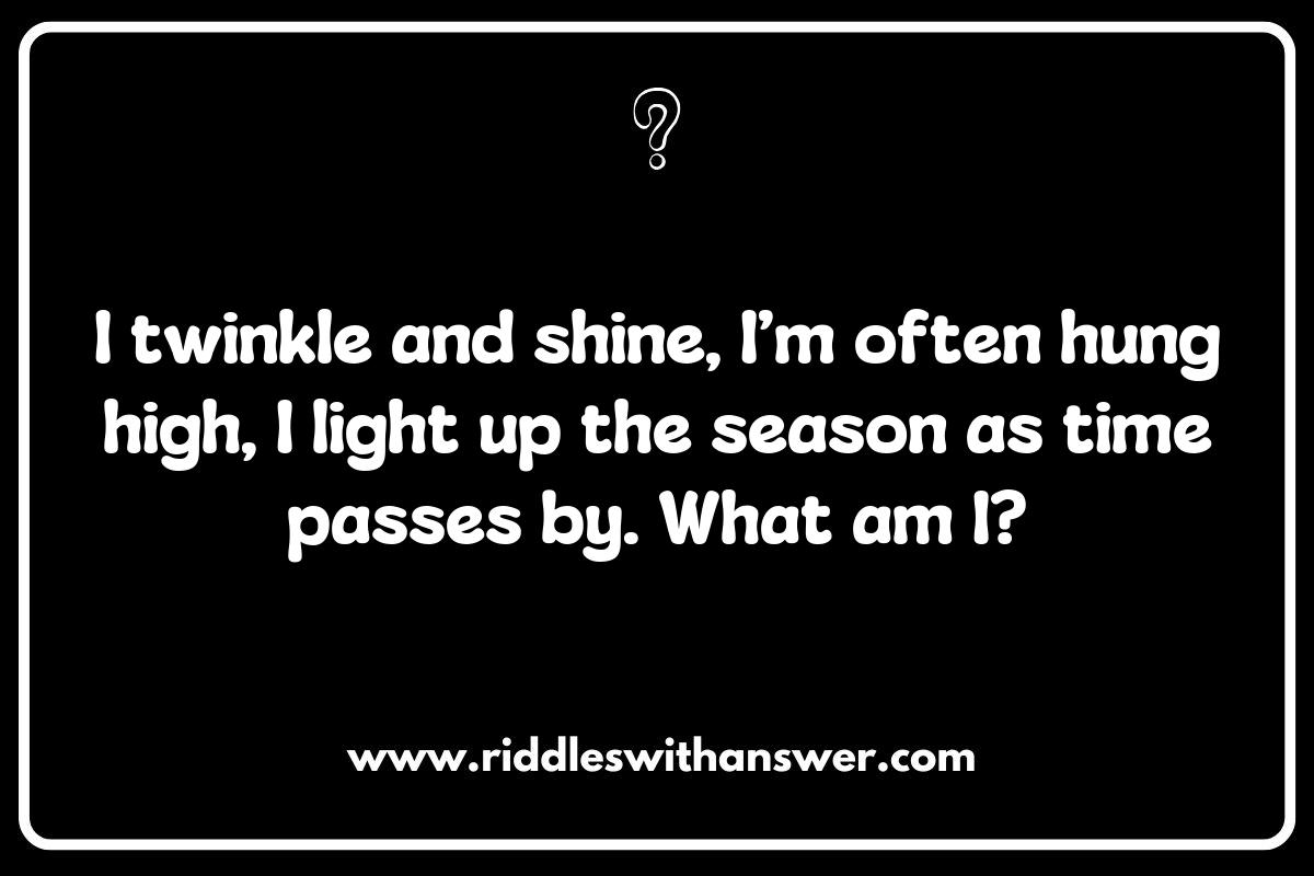 Seasonal Object Riddles for Kids: Celebrating Holidays with Fun