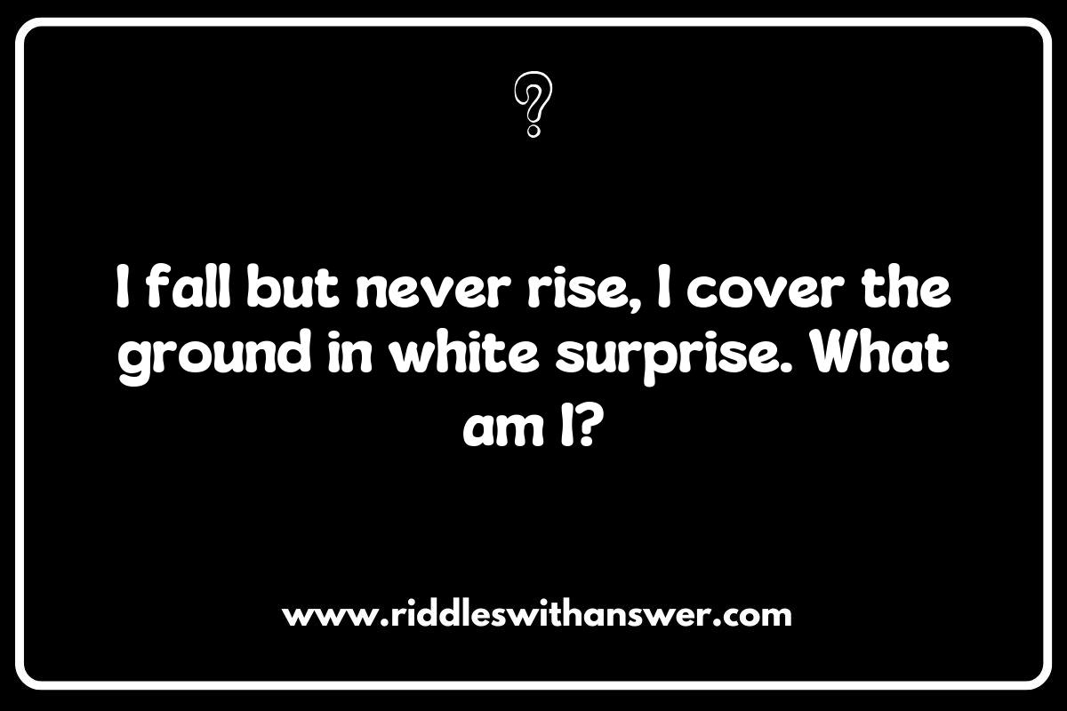 Seasonal Riddles for All Ages: Nature