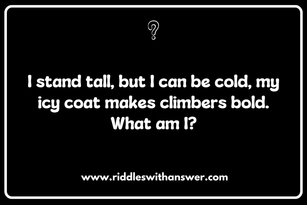Seasonal Rock Climbing Riddles: Adapting to Nature