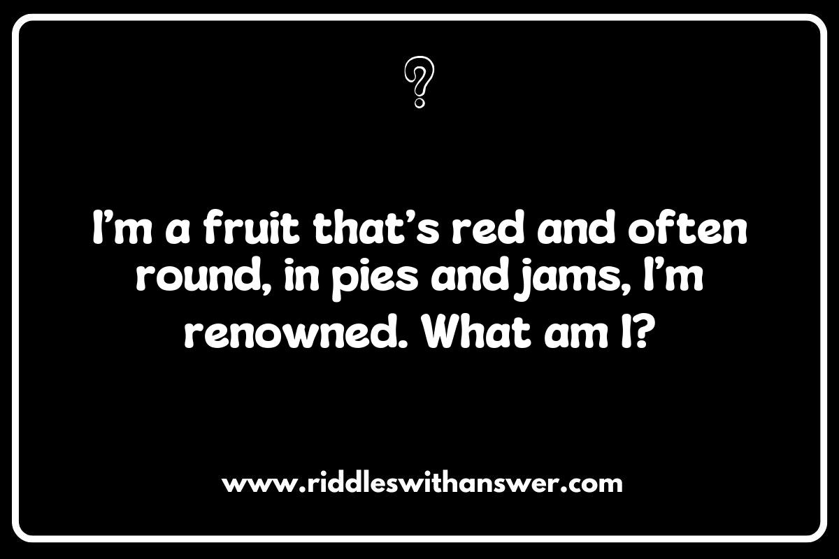 Seasonal Sensations: Fruit and Vegetable Riddles Inspired by Nature