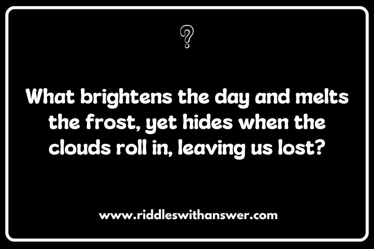 Seasonal Sunshine and Warm Weather Riddles for All Ages