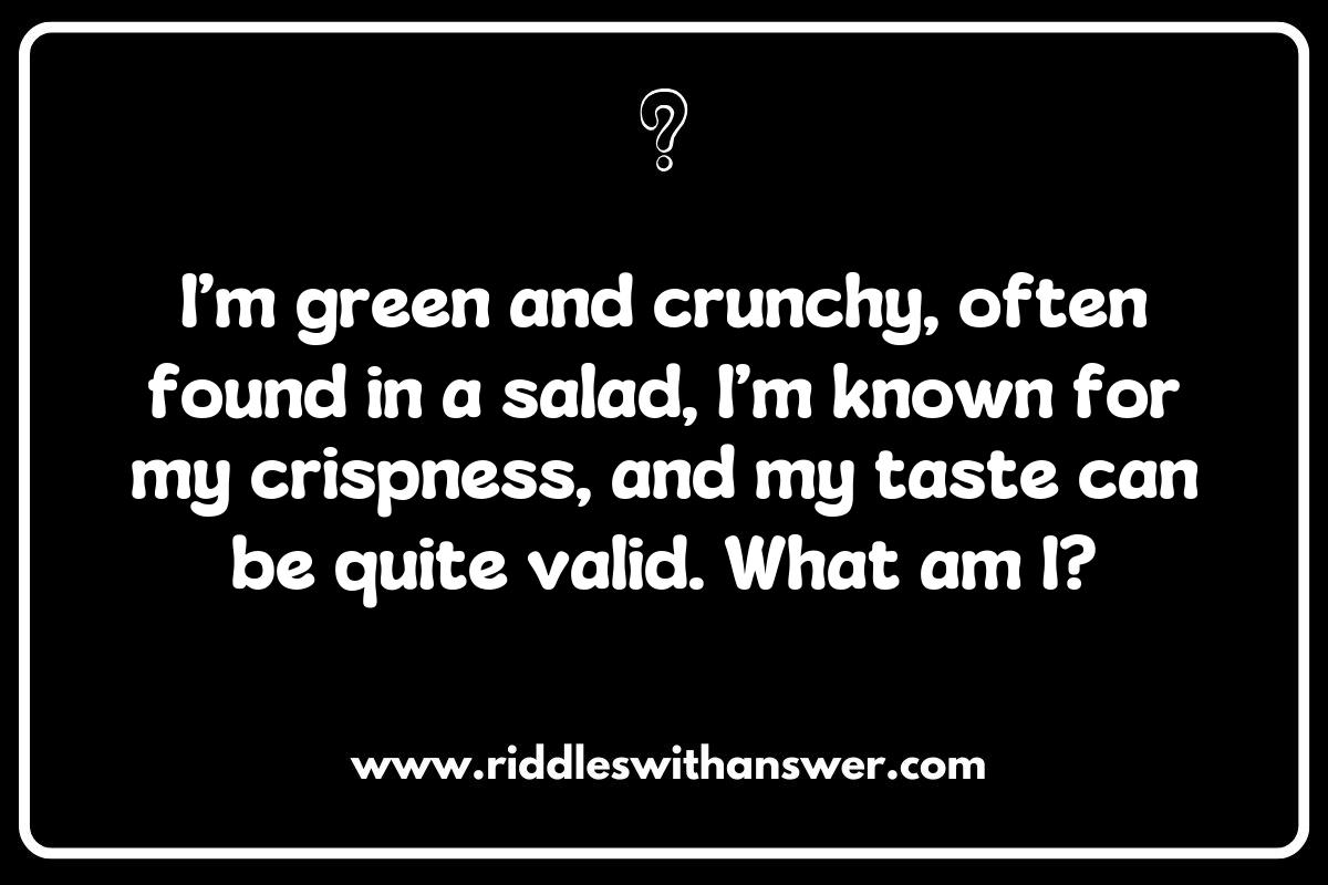 Seasonal Vegetable Riddles: Discover the Tastes of Each Season