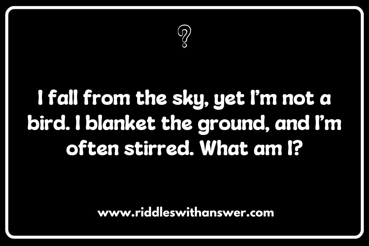 Seasonal What Is It Riddles for Year-Round Fun