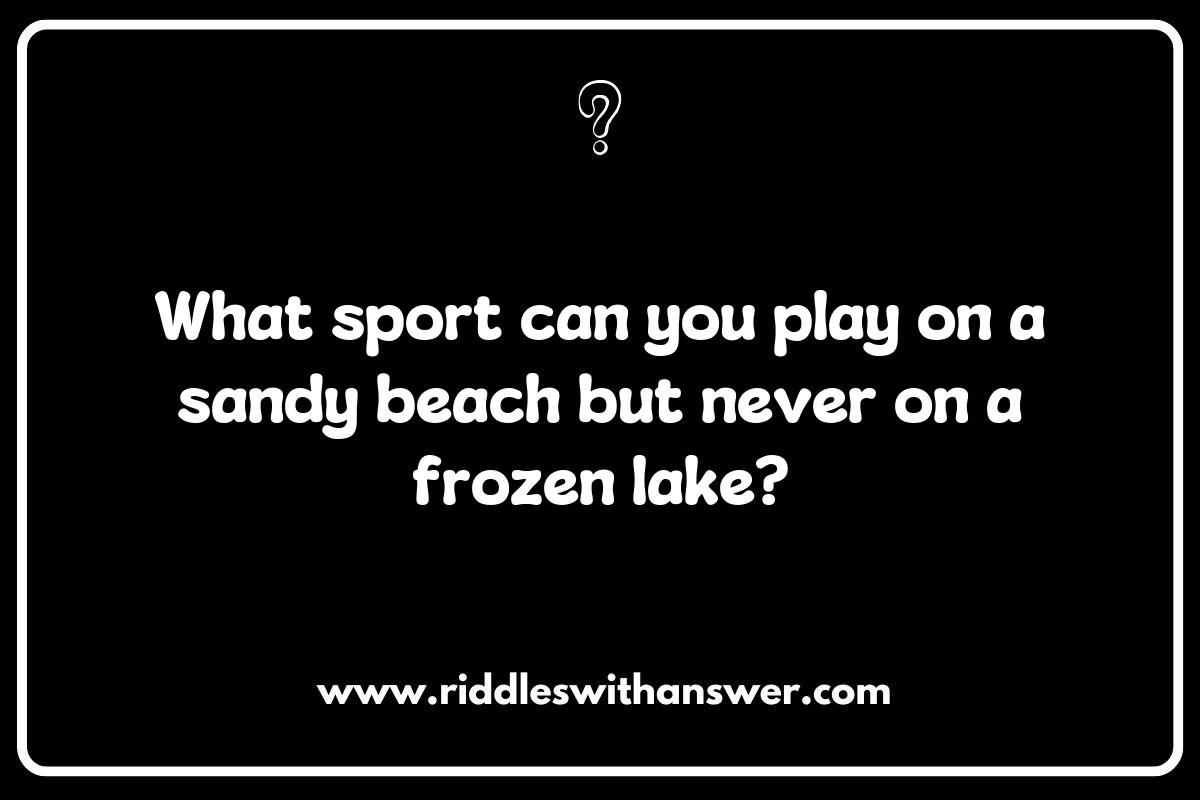 Serving Up Laughter: Hilarious Volleyball Riddles to Share