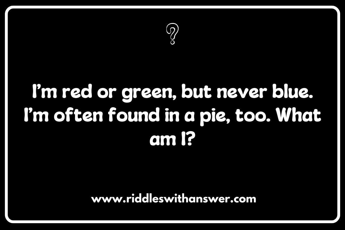 Short Fruit and Vegetable Riddles to Boost Critical Thinking Skills