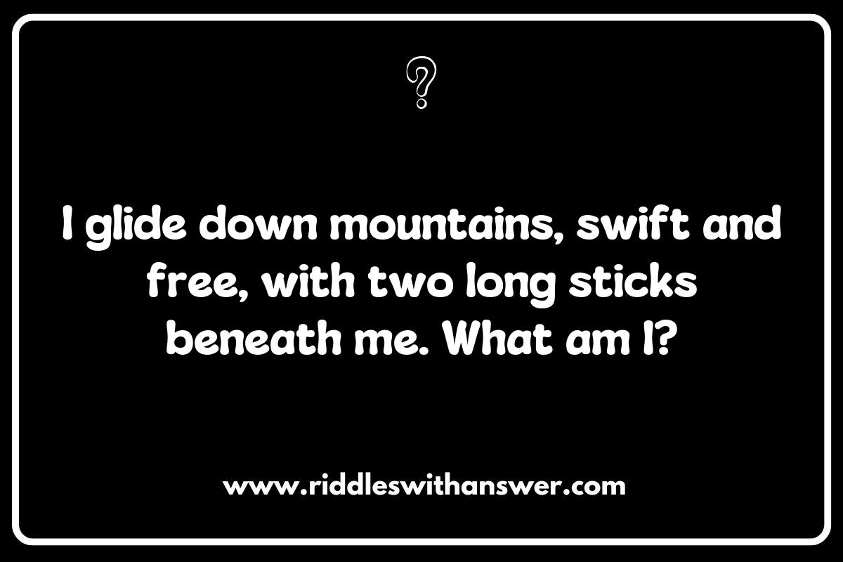 Skiing and Snowboarding Riddles to Challenge Your Friends
