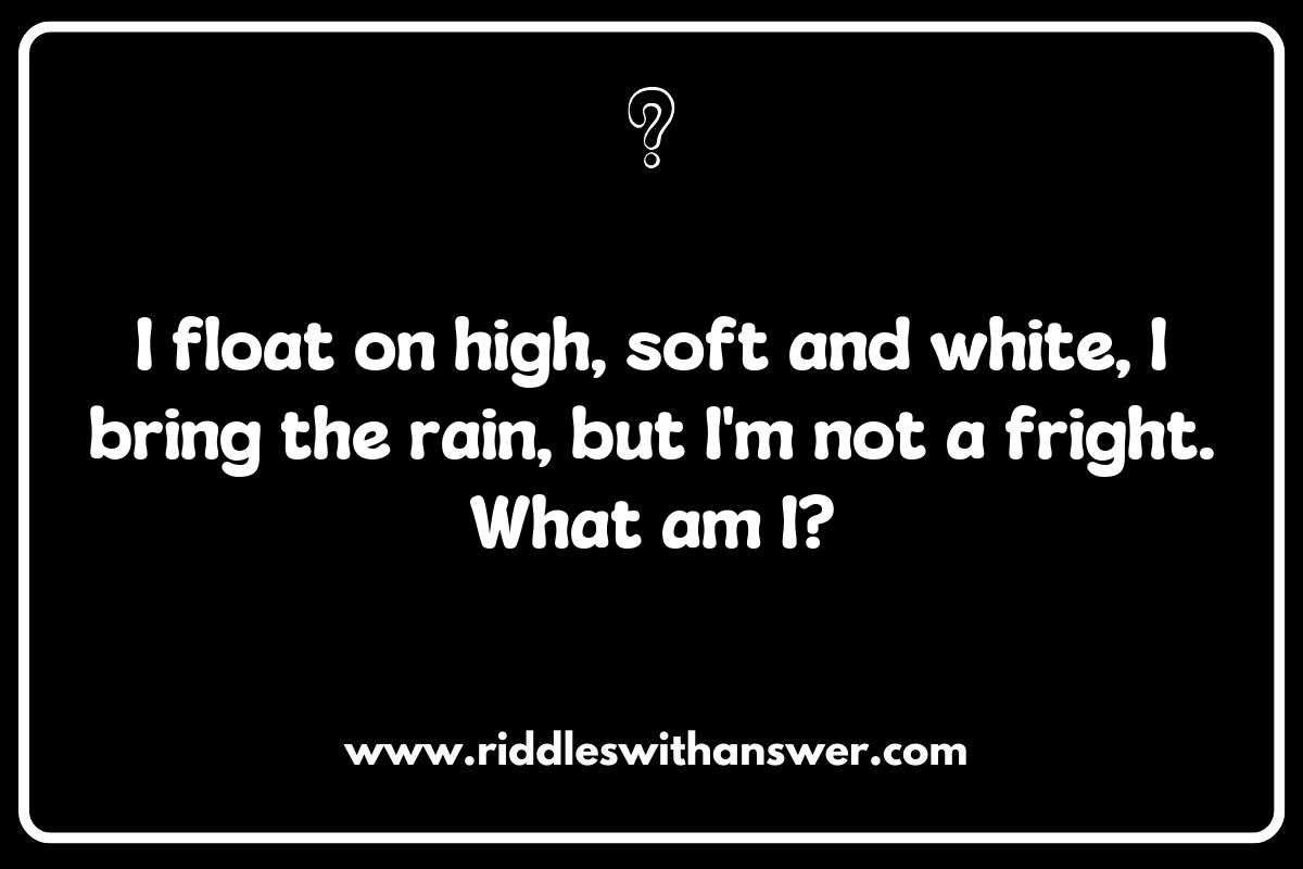 Skyward Dreams: Riddles About Flight and Clouds
