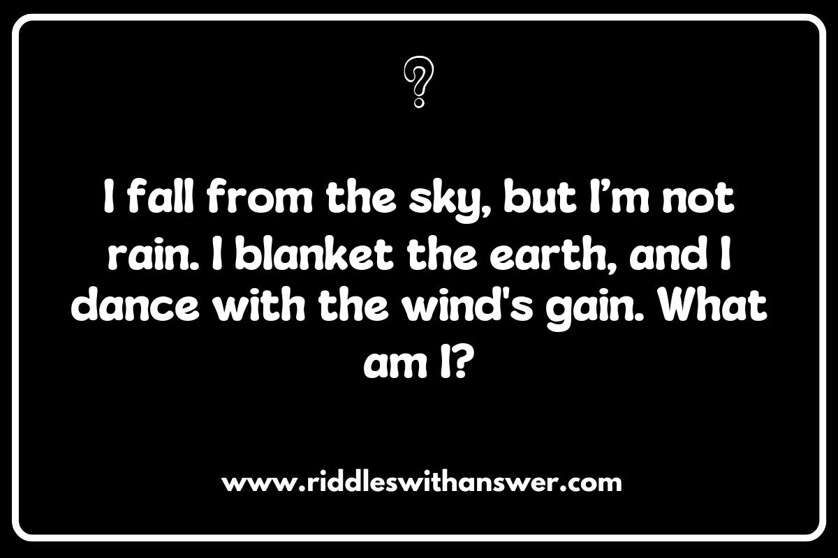 Snowy Surprises: Engaging Winter Weather Riddles for Families