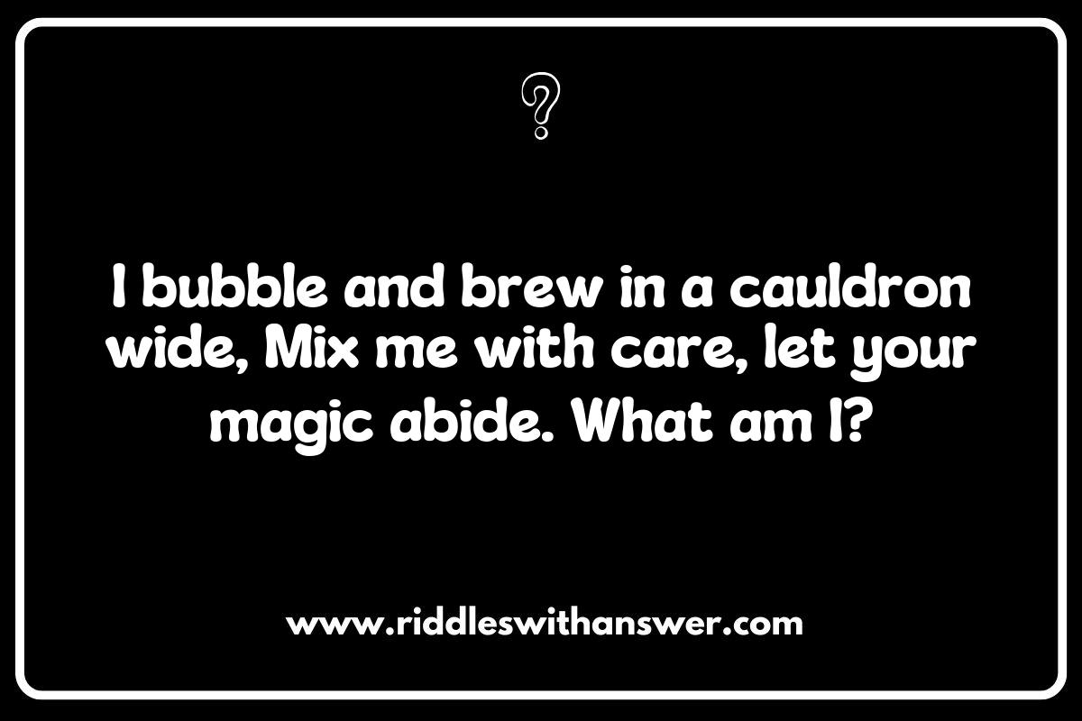Sorcery and Potion Riddles: A Fun Activity for All Ages