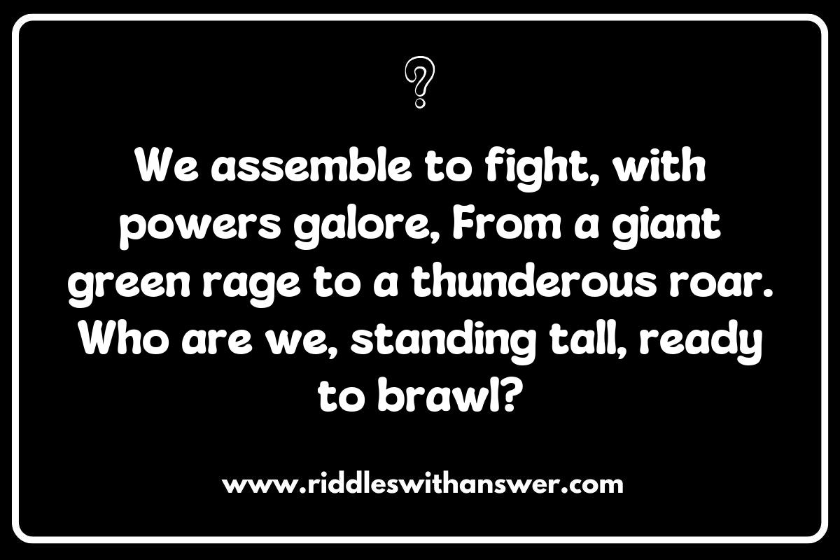 Superhero Team Riddles for Movie Buffs: Guess the Team from the Clues