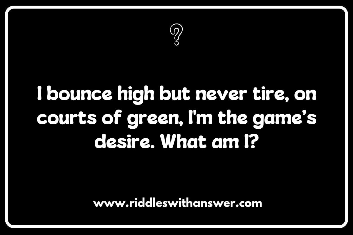 Tennis Riddles: Unraveling the Secrets of the Court