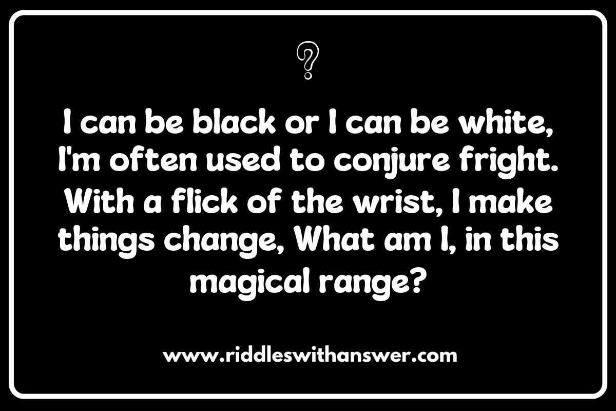 The Art of Deception: How Witch and Warlock Riddles Play with Perception
