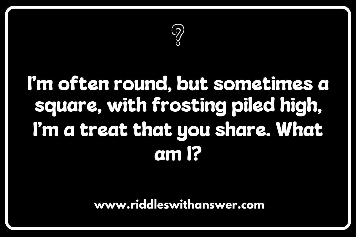 The Art of Dessert Presentation: Riddles about Sweet Treats and Desserts