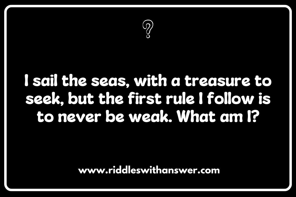 The Code of the Pirates: Riddles that Reveal the Rules of the Crew