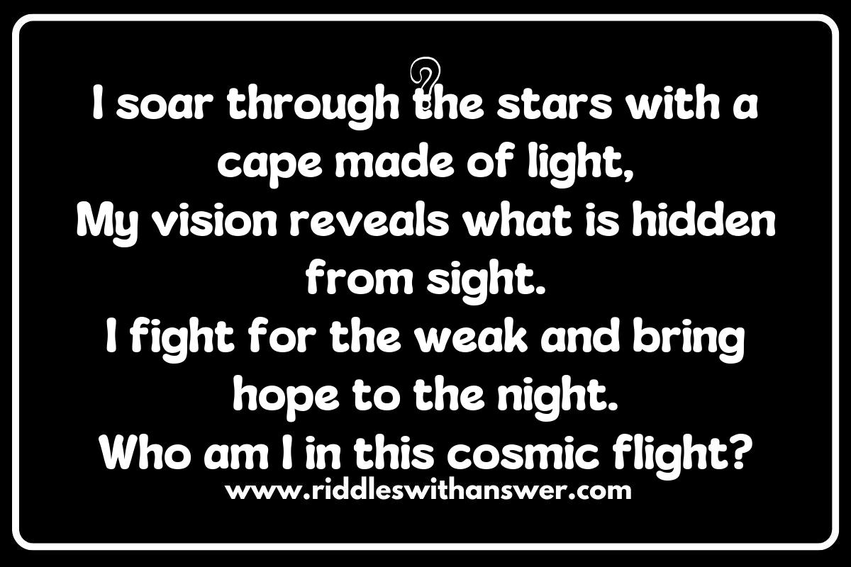 The Cosmic Powers of Alien Superhero Riddles