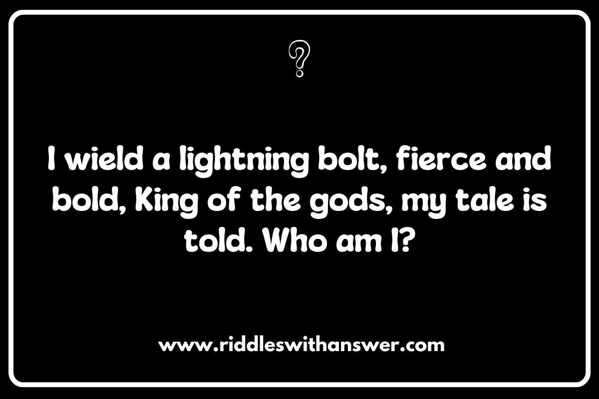 The Educational Value of Ancient Gods and Goddesses Riddles in Learning History
