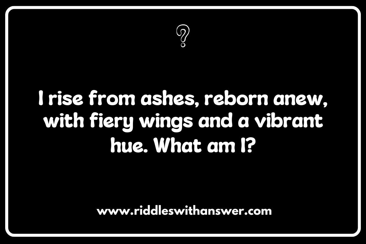 The Enigmatic Phoenix: Riddles to Ignite Your Imagination