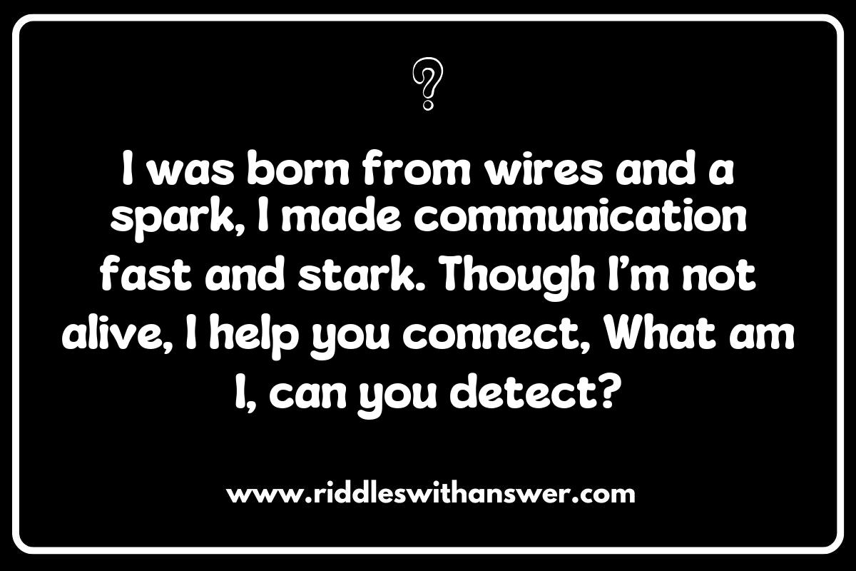 The Evolution of Technology: Riddles from Past to Present