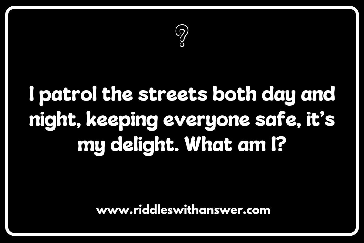 The Fun Side of Law Enforcement: Engaging Police Officer Riddles for Kids