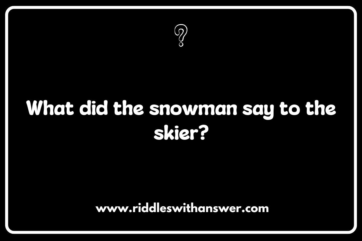 The Funniest Skiing and Snowboarding Riddles for Winter Enthusiasts