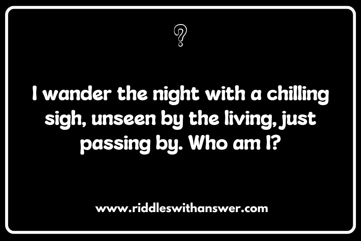 The Haunting Charm of Ghost Riddles: Unveiling Their Allure