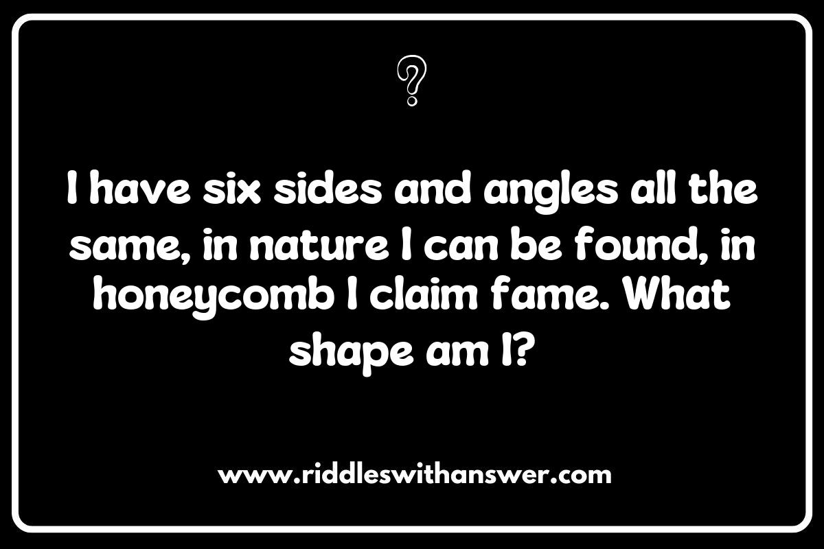 The History Behind Hexagon and Octagon Shape Riddles: An Intriguing Exploration