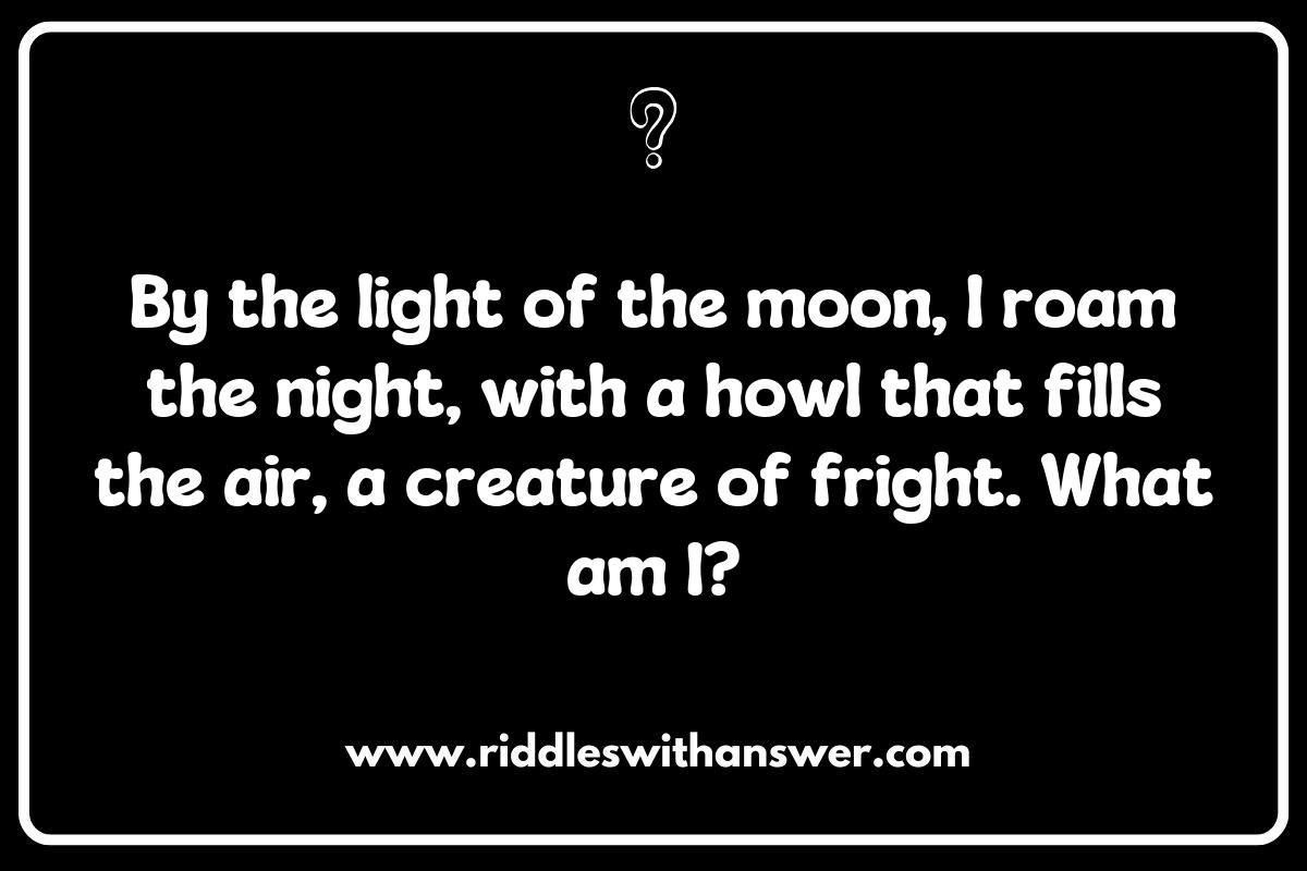 The History Behind Werewolf Riddles: Folklore and Fun