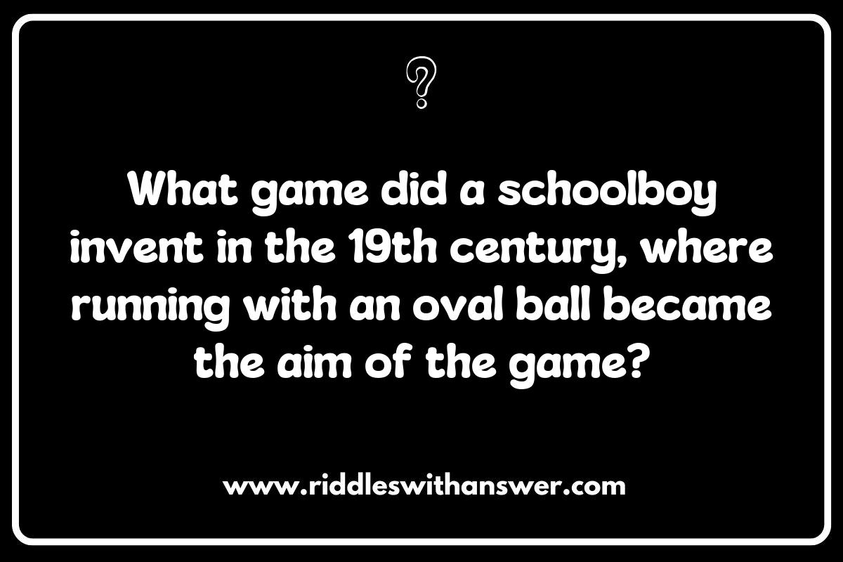 The History of Rugby Riddles: Trivia That Tackles the Game
