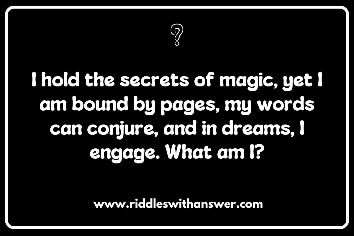 The History of Spellbook Riddles in Fantasy Literature