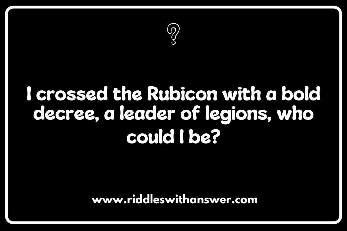 The Impact of Famous Military Leaders Riddles on Historical Education