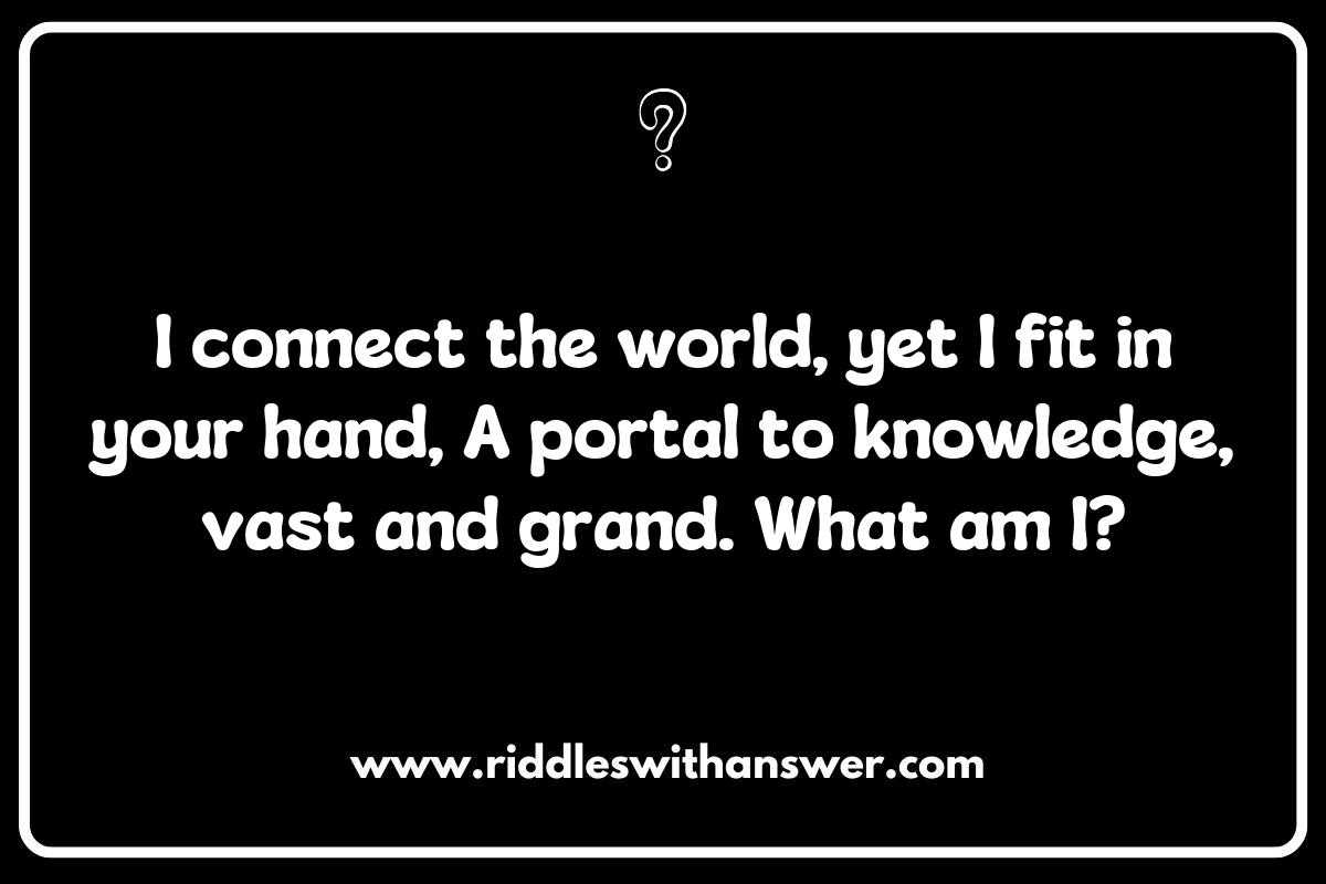 The Impact of Tech Inventions: Riddles That Reflect Change