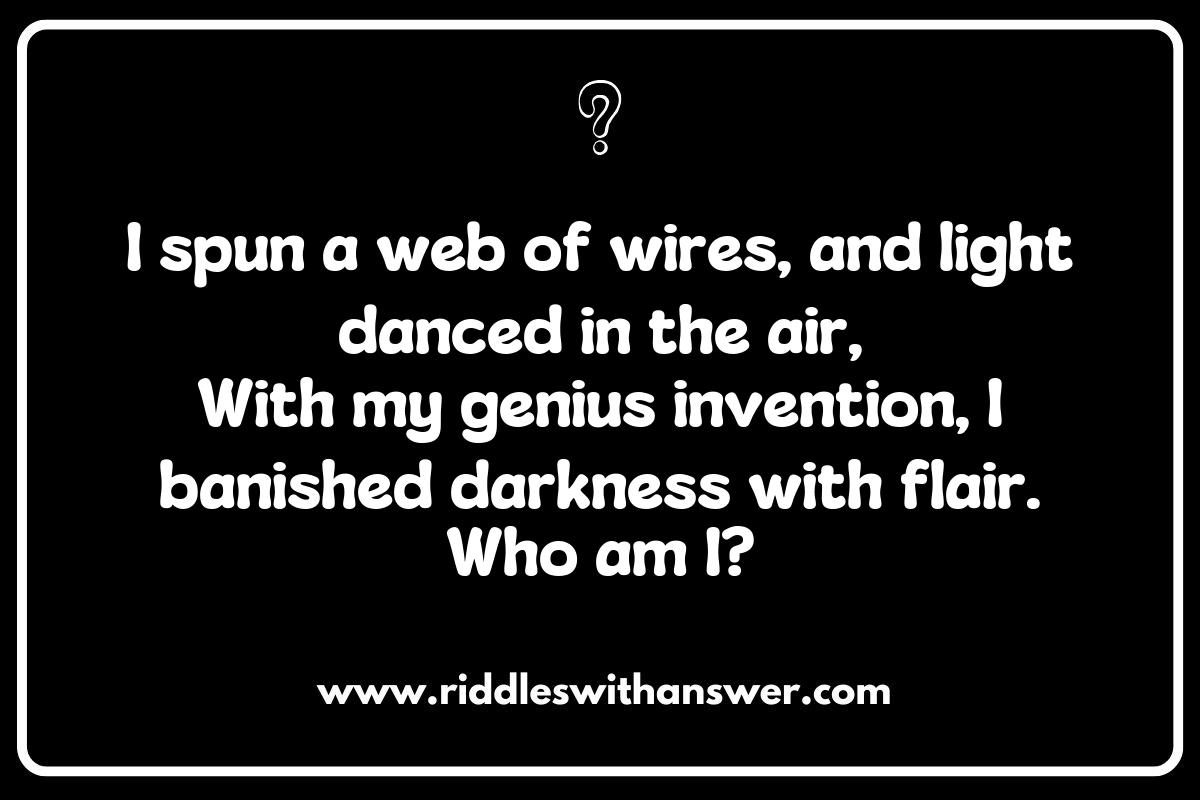 The Legacy of Famous Inventors Riddles: Testing Your Knowledge